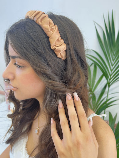 Satin Hair Headbands Red
