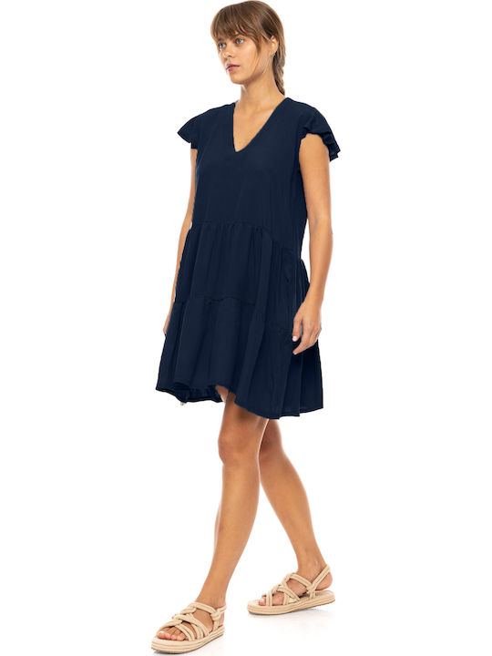 Pink Label Women's Dress Beachwear Dark Blue