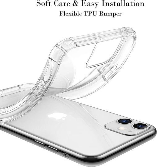 Strapazierfähige transparente Hülle für iPhone 11 Pro Max