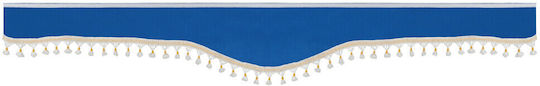 Lampa Truck Curtains Luxury Pro Cabin Blue Gold Set Lampa 8 Pieces L9603.9