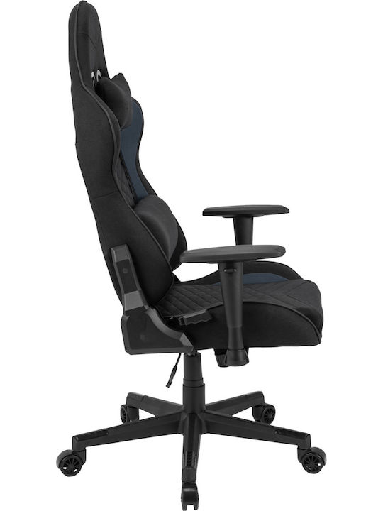 SENSE7 Spellcaster Fabric Gaming Chair with Adjustable Arms Black/Blue