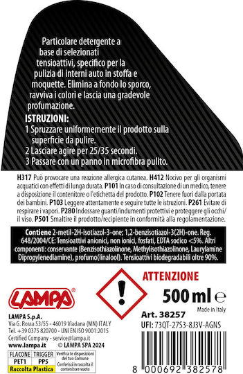 Lampa Polster Teppich Sitzreiniger Spray Gran Pree 500ml Lampa 1 Stück L3825.7
