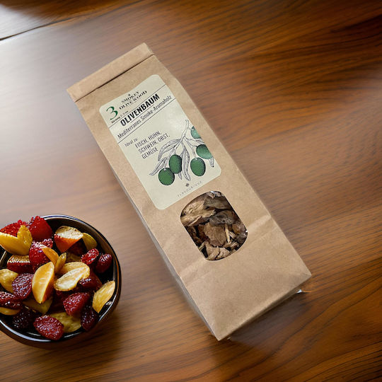 Smokey Olive Wood BBQ Smoking Chips 500gr 1pcs
