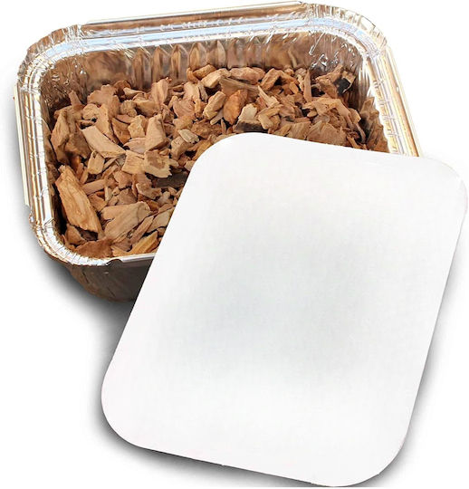 Smokey Olive Wood Chips Ξύλου Räuchern für Grill mit Aroma Zitrone 400ml 1Stück