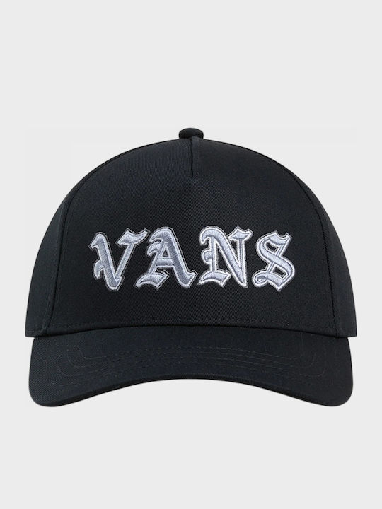Vans Off Wall Original Strapback Graffit Unisex Καπελο Μαυρο