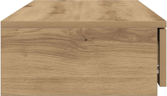 vidaXL Wooden Bed Drawer Beige 75x36.5x16.5cm