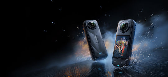 Insta360 Insta360 x5 Action Camera 8K with Screen and Wi-Fi Black
