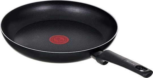 Tefal Simple Cook Pans Set Made of Aluminum Black with Non-Stick Coating 3 Pieces