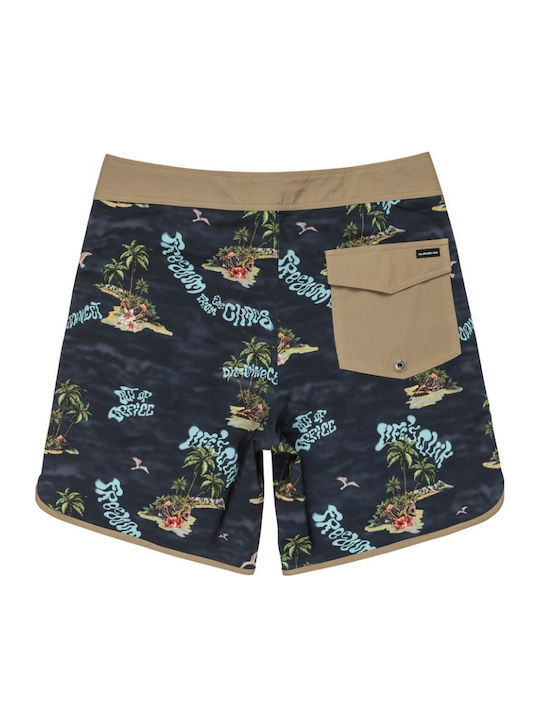 Surfsilk Scallop Men's Swimwear Bermuda True Black