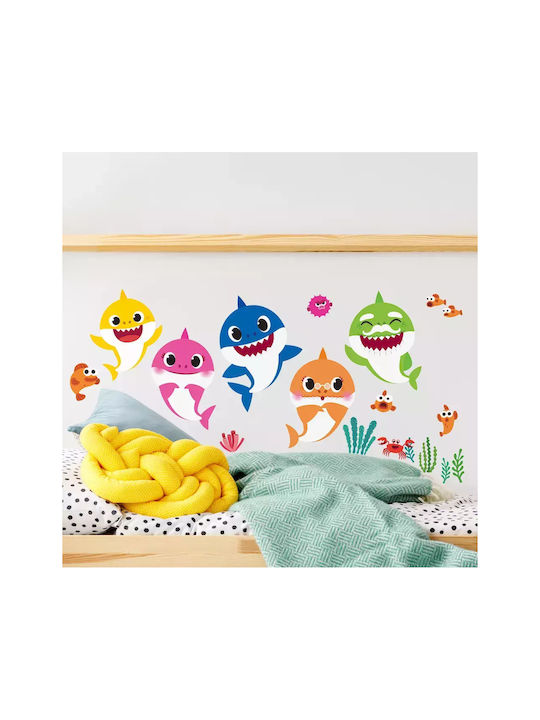 RoomMates Decor Παιδικό Διακοσμητικό Αυτοκόλλητο Τοίχου Baby Shark