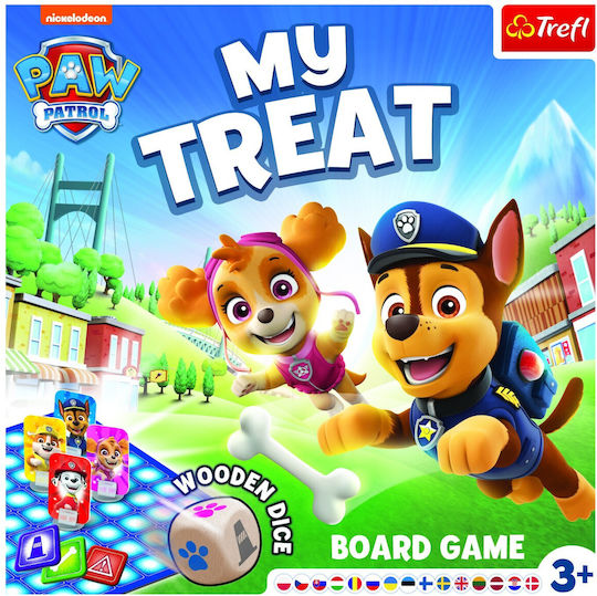 Board Game Paw Patrol Game My Treat for 2-4 Players 3+ Years Old Trefl