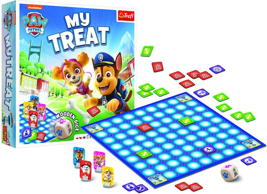 Board Game Paw Patrol Game My Treat for 2-4 Players 3+ Years Old Trefl