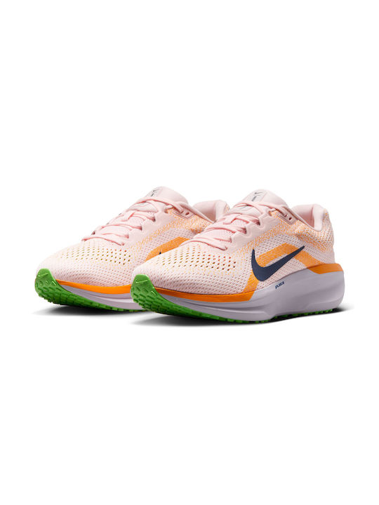 Winflo 11 Sport Shoes Running Atmosphere / Obsidian / Orange Peel / Doll