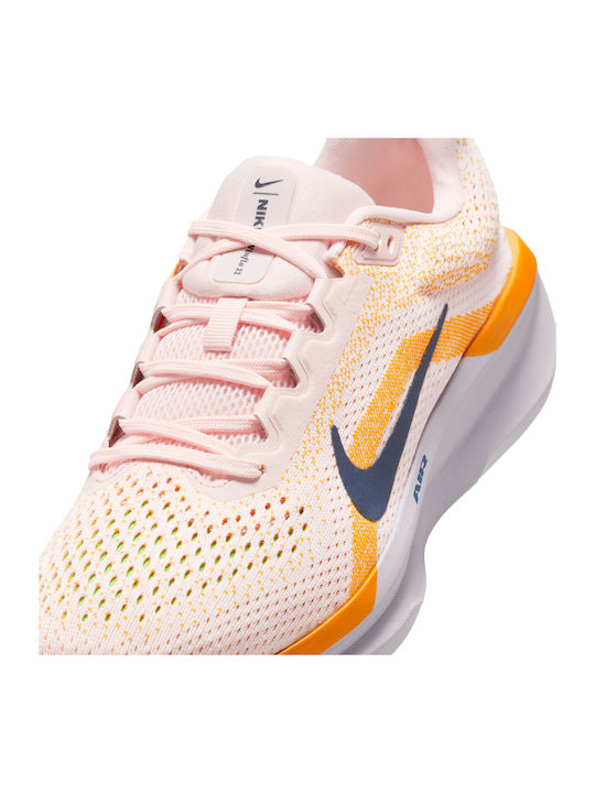 Winflo 11 Sport Shoes Running Atmosphere / Obsidian / Orange Peel / Doll