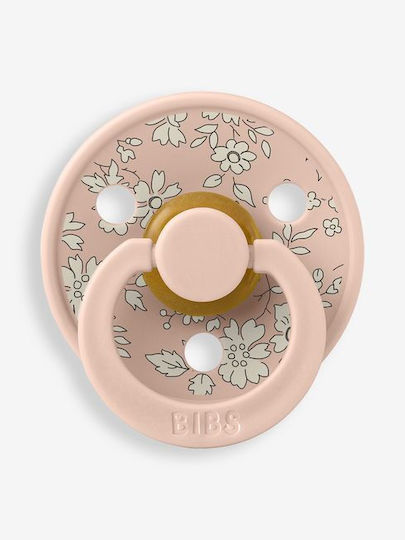 Bibs Liberty Pacifiers Rubber Eloise / Blush for 6-18 months 2pcs