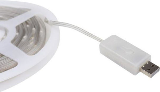 Eco Light Водоустойчива LED Лента 5V RGB Светлина 10м с Захранване