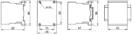 Tracon Electric Phase Relays 9A with Voltage 230V