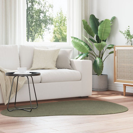 vidaXL Rug Outdoor Rectangular Wool Green