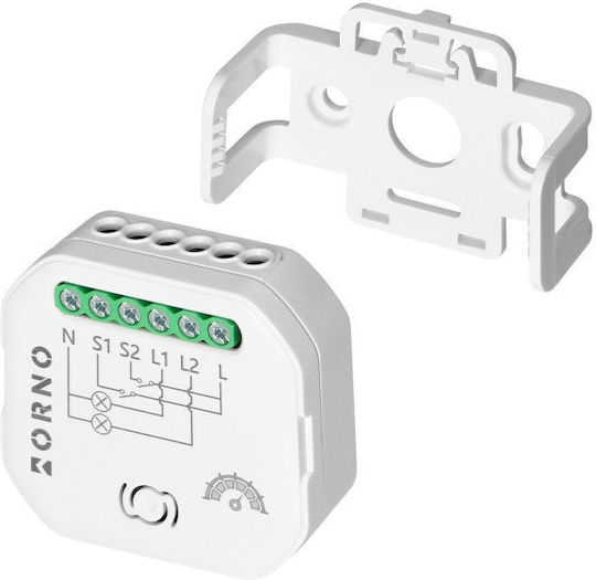 Orno Comutator Inteligent Dimmer 2 Canale Wi-Fi & Bluetooth
