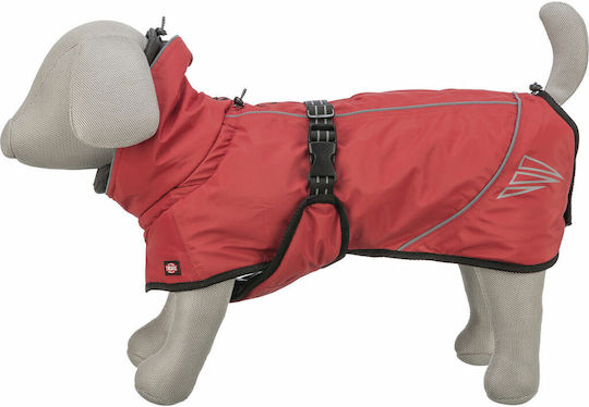 Dog Coat Red with Back Length 45 cm