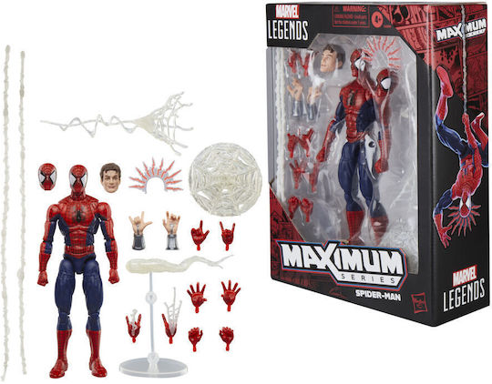 Action-Figur Maximum Series Marvel Legenden Spider-Man 18cm.