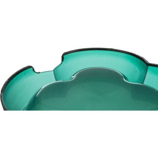 Trixie Napf Plastic Bol Mâncare & Apă pentru Câine & Pisică pe Bază 250ml 12cm în Culoare Verde