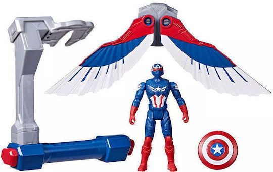 Action-Figur Brave New World Flight Control Kapitän Amerika Captain America 10cm.