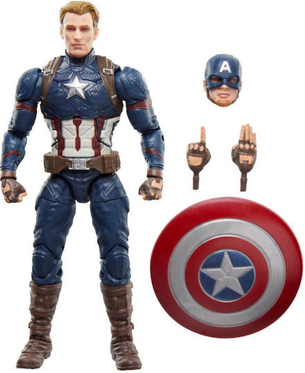 Φιγούρα Δράσης Captain America Marvel Legends Captain America 15εκ.