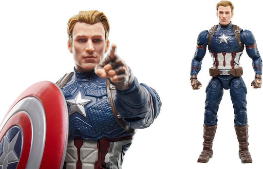 Φιγούρα Δράσης Captain America Marvel Legends Captain America 15εκ.