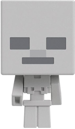 Φιγούρα Δράσης Mob Head Minecraft Γκρι για 6+ Ετών
