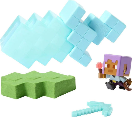 Action-Figur Mini Mode - Mining Turquoise Minecraft für 6+ Jahre Jahre 5cm.