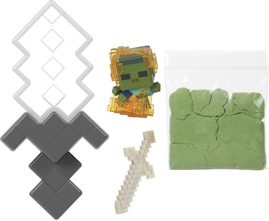 Φιγούρα Δράσης Mini Mode - Mining Grey Minecraft για 6+ Ετών