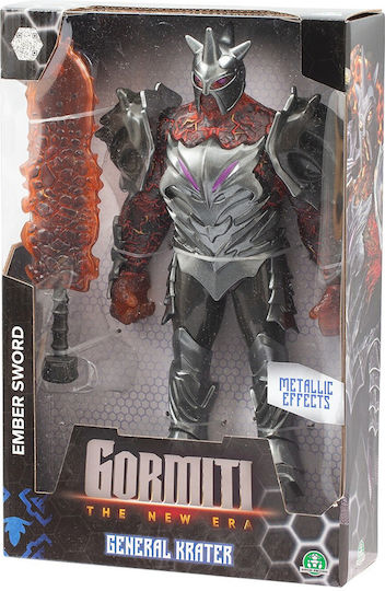 Action Figure Gormiti The New Era Villain General Krater Gormiti Krater for 5+ years Years 27cm.