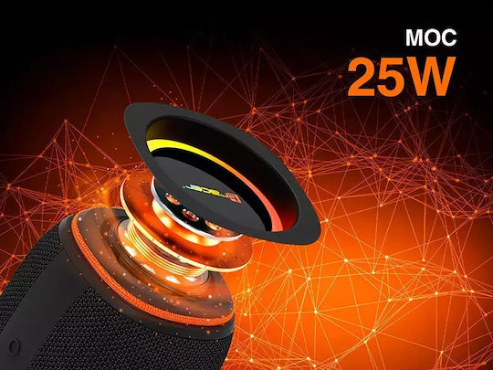 Tracer XtremeBeat Lite Ηχείο Bluetooth 25W με Διάρκεια Μπαταρίας έως 5 ώρες Μαύρο