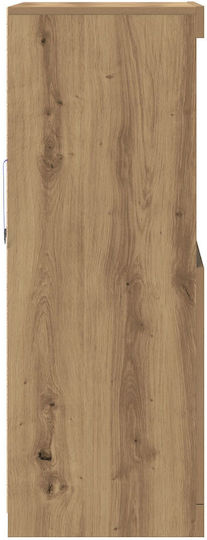 Мебели за съхранение дървен Brown 60x37x100см