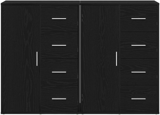 Μπουφές Black 120x31x84cm