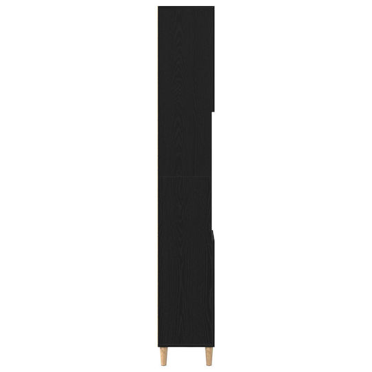 vidaXL Στήλη Μπάνιου Δαπέδου Μ30xΒ30xΥ190cm Δρυς
