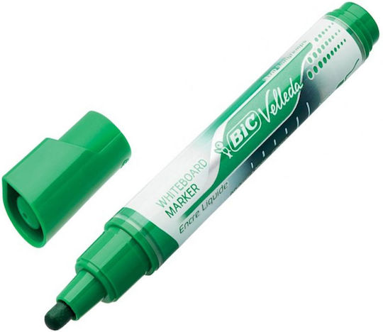 Μαρκαδόρος Λευκού Πίνακα Πράσινος Velleda Bic 3086123304611
