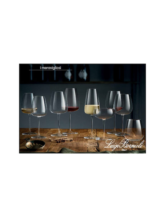 Luigi Bormioli Sangiovese / Chianti Ποτήρι για Λευκό Κρασί από Κρύσταλλο Κολωνάτο 550ml