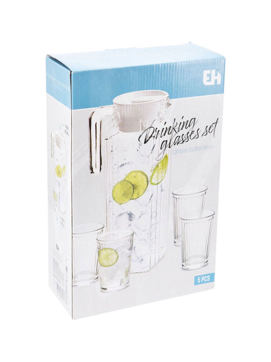 Excellent Houseware Set Gläser Cocktail/Trinken aus Glas 200ml 5Stück