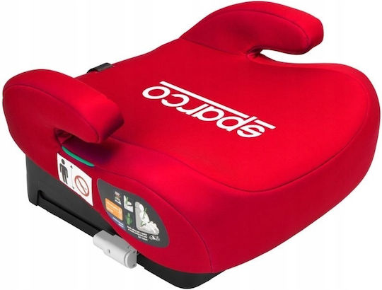 Sparco Καθισματάκι Αυτοκινήτου Booster i-Size με Isofix Red 22-36 kg