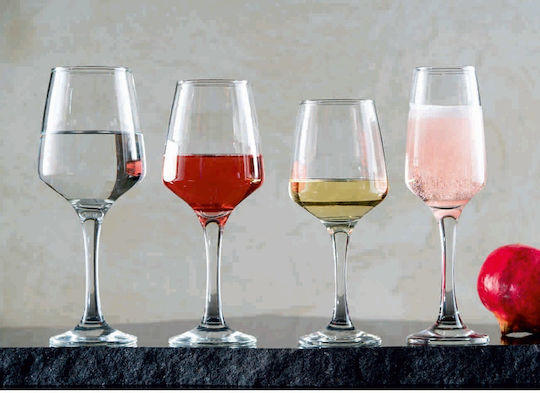 Uniglass King Чаша за вино Стъклена 280ml