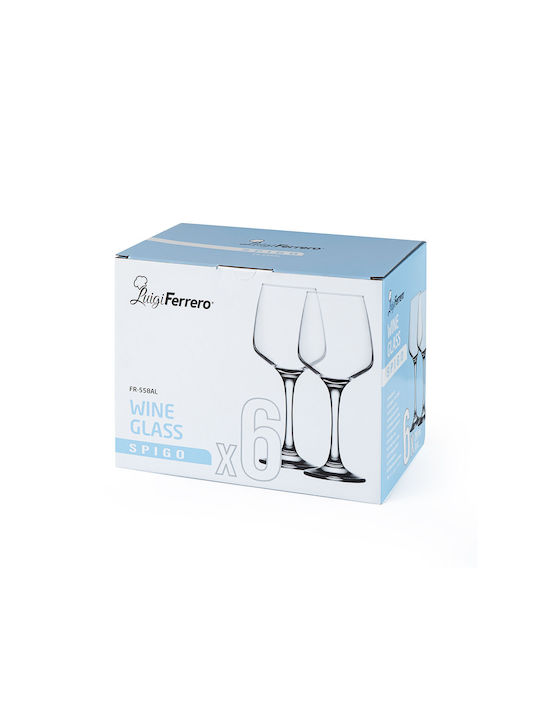Luigi Ferrero Set Gläser Cocktail/Trinken aus Glas 295ml 6Stück