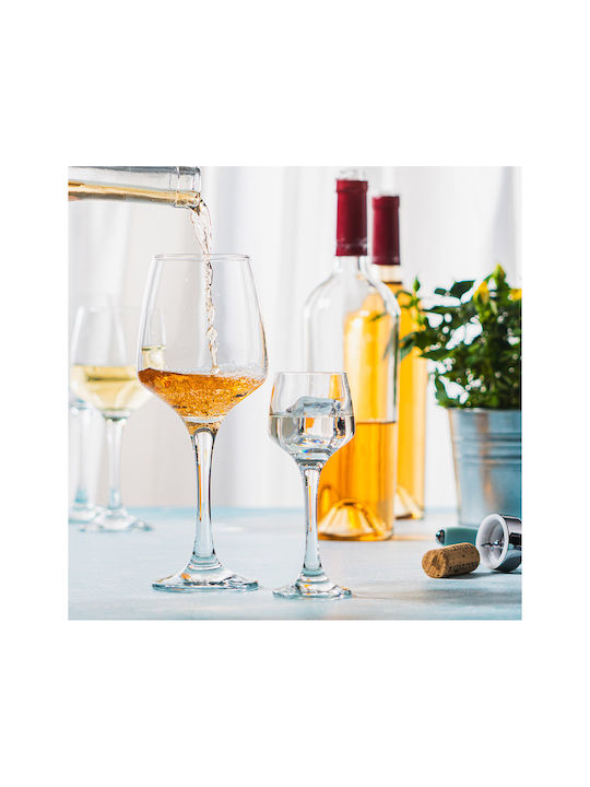 Luigi Ferrero Set Gläser Cocktail/Trinken aus Glas 295ml 6Stück
