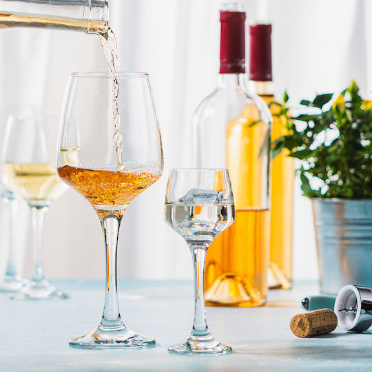 Luigi Ferrero Set of Glasses for White Wine Glass 295ml 6 Pieces