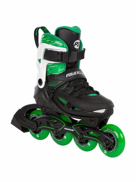 Powerslide Phuzion Universe Inline Einstellbar Rollers Grün Erwachsene/Kinder