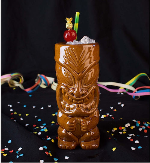 APS Huakai Glass Cocktail/Drinking made of Ceramic in Brown Color 420ml 28.00015