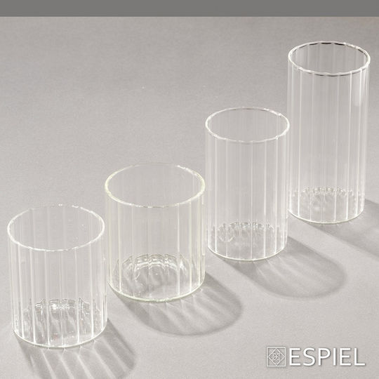 Espiel Borosilicate Pahar De Apă / Whisky / Cocktail / Cafea / Freddo Din Sticlă 360ml Espiel Borosilicate Pahar De Apă / Whisky / Cocktail / Cafea / Freddo Din Sticlă 360ml