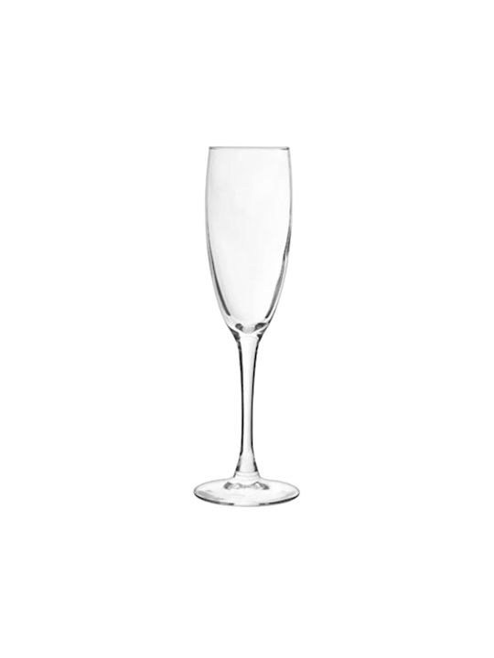 Arcoroc Vina Σετ Ποτήρια Σαμπάνιας από Γυαλί 190ml 6τμχ