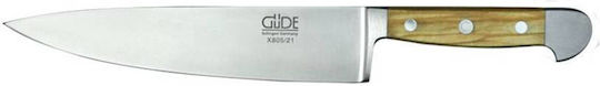 Güde Alpha Olive Knife Chef from Stainless Steel 21cm
